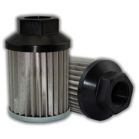 Main Filter Hydraulic Filter, replaces WIX F08C250B6T, Suction Strainer, 250 micron, Outside-In, Wire Mesh MF0062186